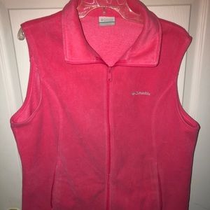 Pink Columbia Vest